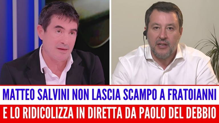 MATTEO SALVINI SCATENATO RIDICOLIZZA NICOLA FRATOIANNI IN DIRETTA DA PAOLO DEL DEBBIO MATTEO SALVINI SCATENATO RIDICOLIZZA NICOLA FRATOIANNI IN DIRETTA DA PAOLO DEL DEBBIO
