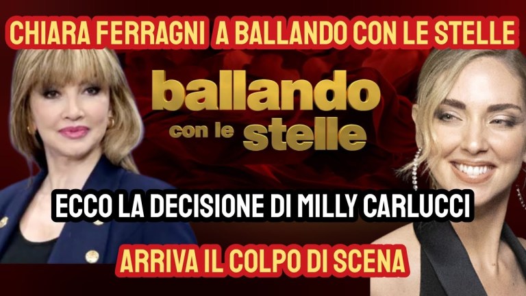 Ballando con le stelle. Colpo di scena arriva Chiara Ferragni, Milly Carlucci non molla i dettagli. Ballando con le stelle. Colpo di scena arriva Chiara Ferragni, Milly Carlucci non molla i dettagli.