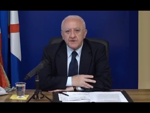 De Luca: “Voto a settembre è una vergogna istituzionale” (12.06.20) De Luca: “Voto a settembre è una vergogna istituzionale” (12.06.20)