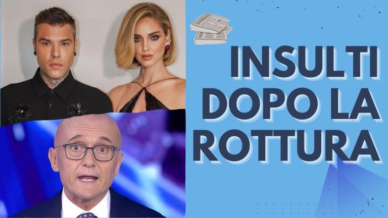 SIGNORINI INSULTA VIOLENTEMENTE I FERRAGNEZ DOPO LA LORO ROTTURA! SIGNORINI INSULTA VIOLENTEMENTE I FERRAGNEZ DOPO LA LORO ROTTURA!