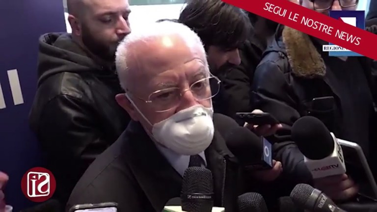 REGIONE CAMPANIA, DE LUCA LANCIA L’ALLARME: RISCHIO ACCORPAMENTO PRONTO SOCCORSO” REGIONE CAMPANIA, DE LUCA LANCIA L’ALLARME: RISCHIO ACCORPAMENTO PRONTO SOCCORSO”