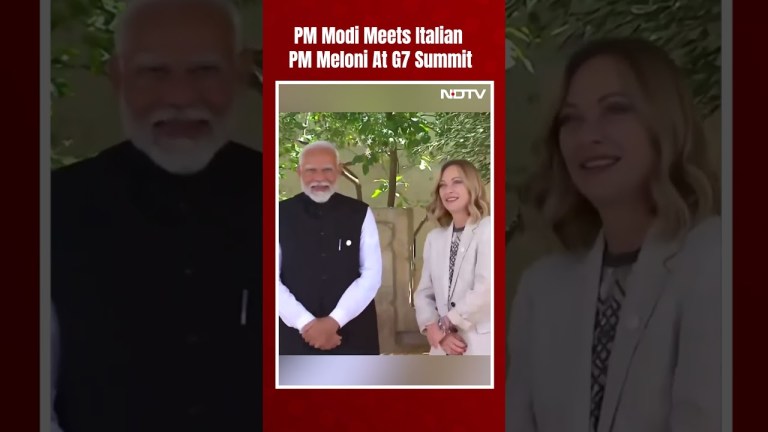 PM Modi Latest News | PM Meets Meloni, Zelensky, Macron At G7, Will Hold Talks With Pope PM Modi Latest News | PM Meets Meloni, Zelensky, Macron At G7, Will Hold Talks With Pope