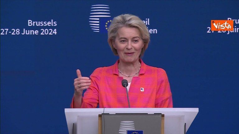 Il Consiglio Europeo ricandida von der Leyen: “Sono grata ai leader per avermi scelta” Il Consiglio Europeo ricandida von der Leyen: “Sono grata ai leader per avermi scelta”