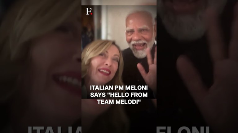 Selfie of PM Modi & Meloni At G7 Summit Goes Viral | Subscribe to Firstpost Selfie of PM Modi & Meloni At G7 Summit Goes Viral | Subscribe to Firstpost