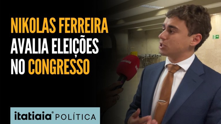 NIKOLAS FERREIRA AVALIA VITÓRIA DE HUGO MOTTA E DIZ QUE MIRA CANDIDATURA AO SENADO EM 2026 NIKOLAS FERREIRA AVALIA VITÓRIA DE HUGO MOTTA E DIZ QUE MIRA CANDIDATURA AO SENADO EM 2026