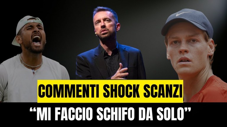 ANDREA SCANZI: ‘MI FACCIO SCHIFO PER AVER TIFATO KYRGIOS! ANDREA SCANZI: ‘MI FACCIO SCHIFO PER AVER TIFATO KYRGIOS!