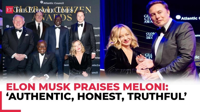 Musk calls Meloni ‘authentic, honest’ at Global Citizen Awards; Italian PM thanks ‘precious genius’ Musk calls Meloni ‘authentic, honest’ at Global Citizen Awards; Italian PM thanks ‘precious genius’