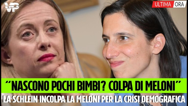 Precarietà e Denatalità. La Schlein: “E tutta colpa del Governo Meloni” Precarietà e Denatalità. La Schlein: “E tutta colpa del Governo Meloni”