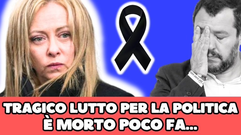 TRAGICO LUTTO PER LA POLITICA ITALIANA, È MORTO POCO FA IL FAMOSISSIMO SENATORE… TRAGICO LUTTO PER LA POLITICA ITALIANA, È MORTO POCO FA IL FAMOSISSIMO SENATORE…