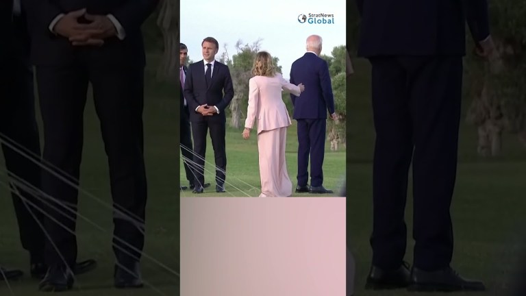 When Biden ‘wandered off’… | #italy #G7 #joebiden #giorgiameloni When Biden ‘wandered off’… | #italy #G7 #joebiden #giorgiameloni
