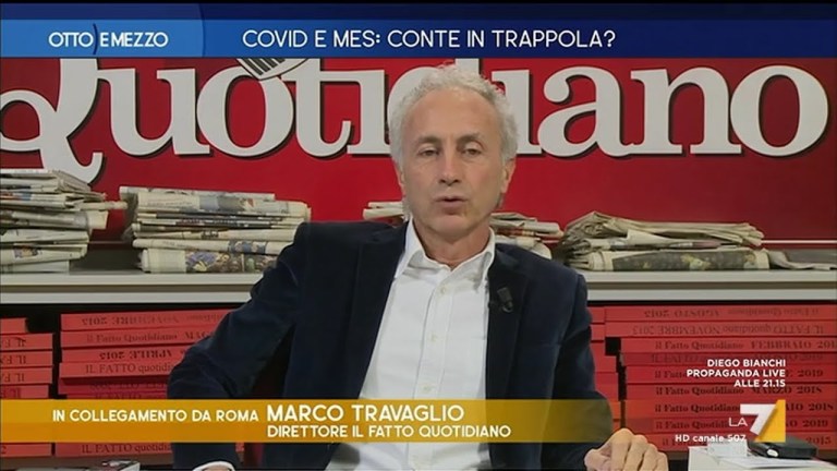 Paolo Mieli, Michela Murgia e Marco Travaglio a Otto e Mezzo, LA 7 – 4.12.2020 Paolo Mieli, Michela Murgia e Marco Travaglio a Otto e Mezzo, LA 7 – 4.12.2020
