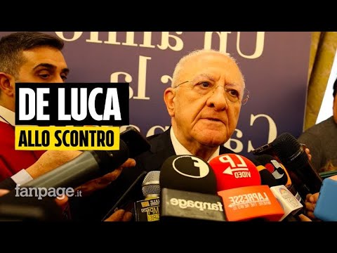 De Luca prepara lo scontro: “Sarà un 2024 di battaglie politiche per il Sud contro il governo” De Luca prepara lo scontro: “Sarà un 2024 di battaglie politiche per il Sud contro il governo”