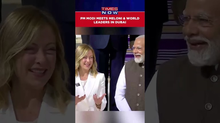 COP28 Dubai: PM Modi Meets Italy’s PM Meloni & Other World Leaders At COP28 Summit In Dubai #shorts COP28 Dubai: PM Modi Meets Italy’s PM Meloni & Other World Leaders At COP28 Summit In Dubai #shorts
