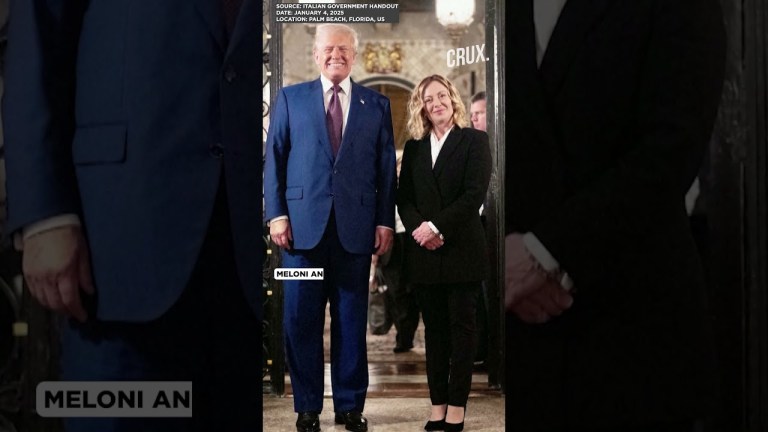 Italian Prime Minister Meloni Meets President-elect Trump In Florida Italian Prime Minister Meloni Meets President-elect Trump In Florida