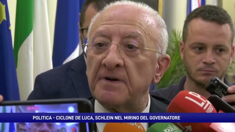 Politica. Schlein nell’occhio del “ciclone De Luca” Politica. Schlein nell’occhio del “ciclone De Luca”