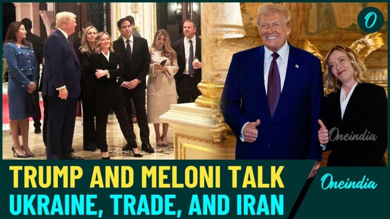 Georgia Meloni Meets Donald Trump at Mar-a-Lago: ‘A Fantastic Woman Who Has Taken Europe by Storm’ Georgia Meloni Meets Donald Trump at Mar-a-Lago: ‘A Fantastic Woman Who Has Taken Europe by Storm’