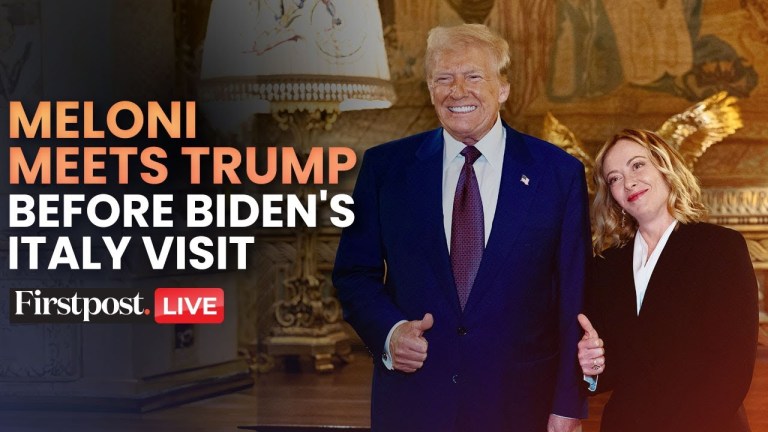 LIVE: Italy’s PM Meloni Visits Donald Trump in Florida Ahead of Biden’s Visit to Rome LIVE: Italy’s PM Meloni Visits Donald Trump in Florida Ahead of Biden’s Visit to Rome