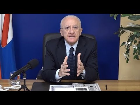 Campania, De Luca: “Verso rinvio apertura scuole elementari e medie” (07.011.22) Campania, De Luca: “Verso rinvio apertura scuole elementari e medie” (07.011.22)