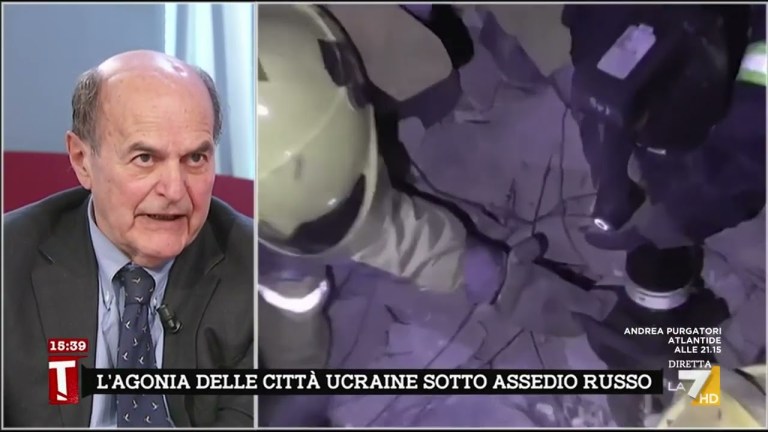 Ucraina, Pier Luigi Bersani: “Invasione vigliacca, è quasi una guerra civile, si stanno … Ucraina, Pier Luigi Bersani: “Invasione vigliacca, è quasi una guerra civile, si stanno …