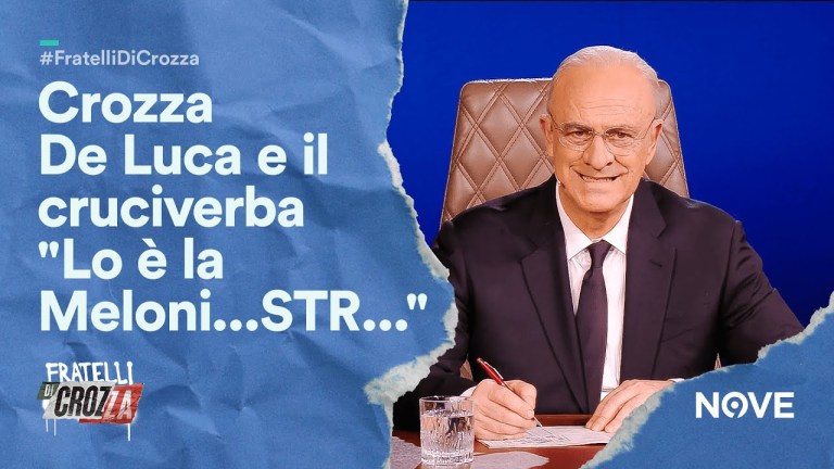 Crozza De Luca e il cruciverba “Lo è la Meloni…STR…” | Fratelli di Crozza Crozza De Luca e il cruciverba “Lo è la Meloni…STR…” | Fratelli di Crozza