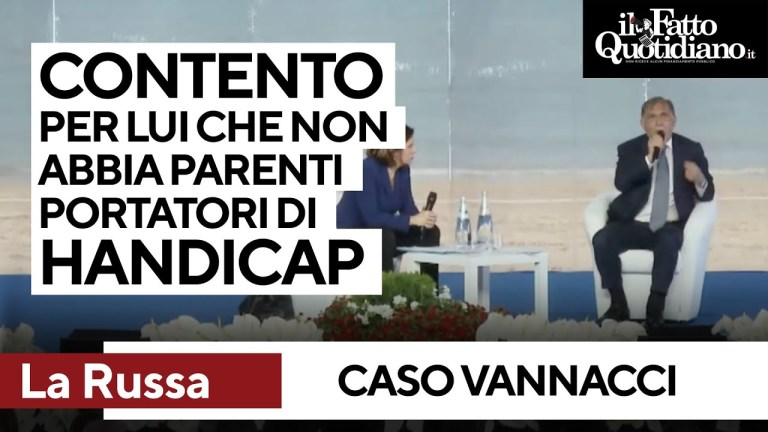 Vannacci, La Russa: “Contento che non abbia parenti portatori di handicap, ha detto una sciocchezza” Vannacci, La Russa: “Contento che non abbia parenti portatori di handicap, ha detto una sciocchezza”