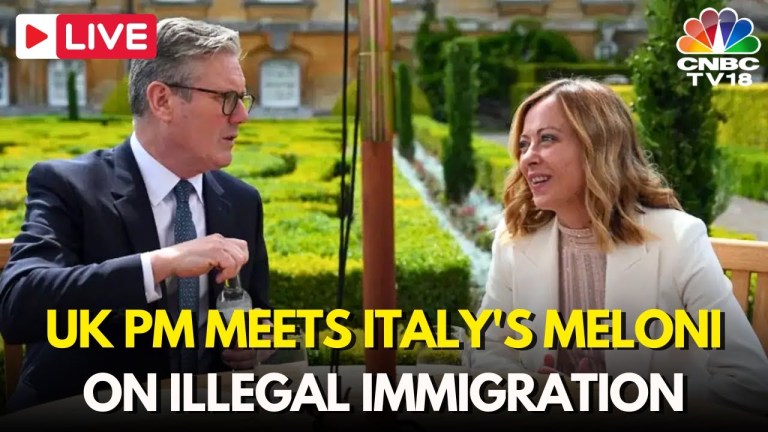 LIVE: Giorgia Meloni and Keir Starmer Meet in Rome to Discuss Illegal Immigration | UK News | N18G LIVE: Giorgia Meloni and Keir Starmer Meet in Rome to Discuss Illegal Immigration | UK News | N18G