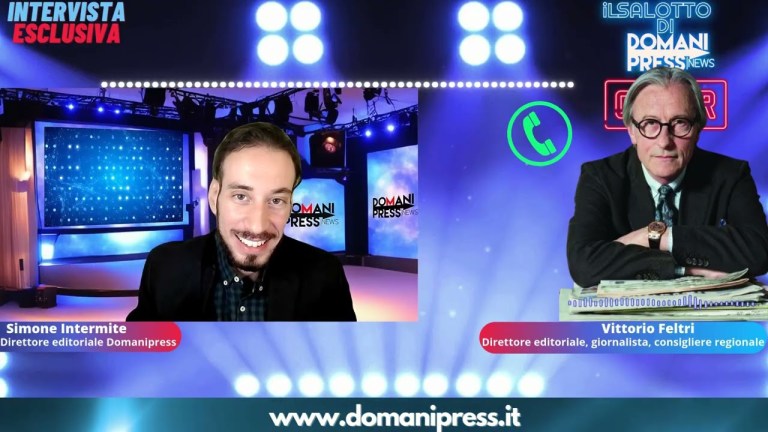 Domanipress | Intervista Esclusiva a Vittorio Feltri Domanipress | Intervista Esclusiva a Vittorio Feltri