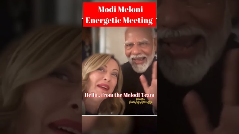 #shorts PM Modi energetic meeting with Giorgia Meloni #greatinfomotivelife #modi #shorts PM Modi energetic meeting with Giorgia Meloni #greatinfomotivelife #modi