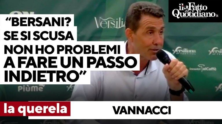 Vannacci: “La querela contro Bersani? Se si scusa non ho nessun problema a fare un passo indietro” Vannacci: “La querela contro Bersani? Se si scusa non ho nessun problema a fare un passo indietro”