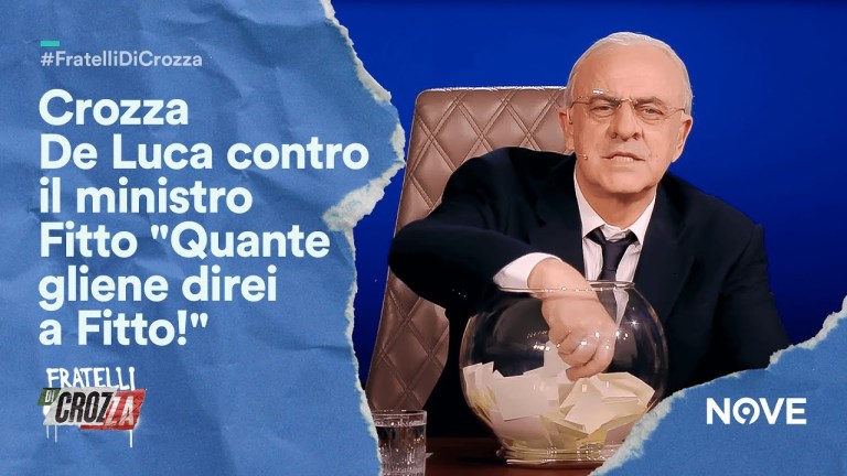Crozza De Luca contro il ministro Fitto “Quante gliene direi a Fitto!” | Fratelli di Crozza Crozza De Luca contro il ministro Fitto “Quante gliene direi a Fitto!” | Fratelli di Crozza