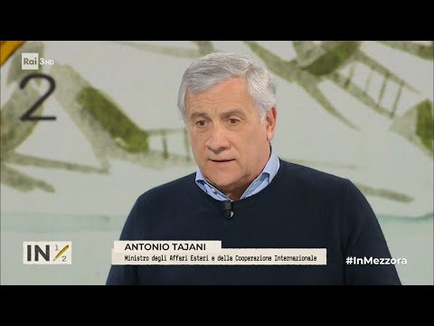 L’intervista ad Antonio Tajani – In mezz’ora 17/03/2024 L’intervista ad Antonio Tajani – In mezz’ora 17/03/2024