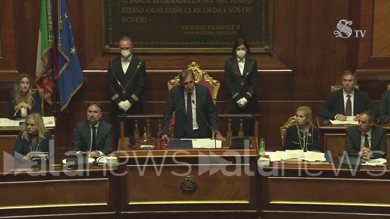 Senato, La Russa: “Cercherò con forza di essere il presidente di tutti” Senato, La Russa: “Cercherò con forza di essere il presidente di tutti”
