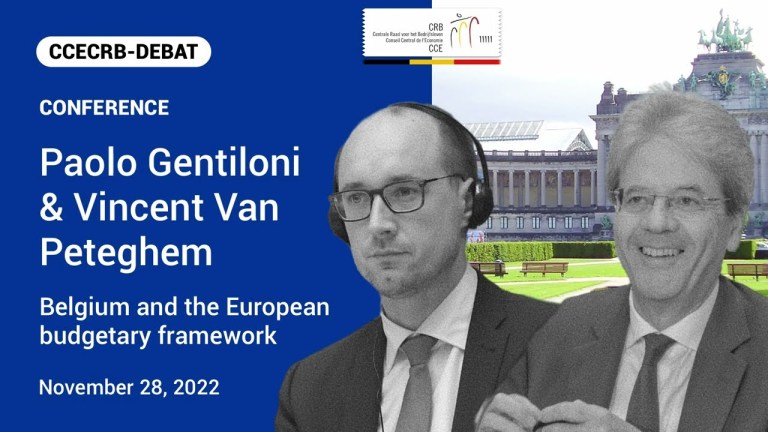 Conference Paolo Gentiloni & Vincent Van Peteghem (28/11/2022) Conference Paolo Gentiloni & Vincent Van Peteghem (28/11/2022)