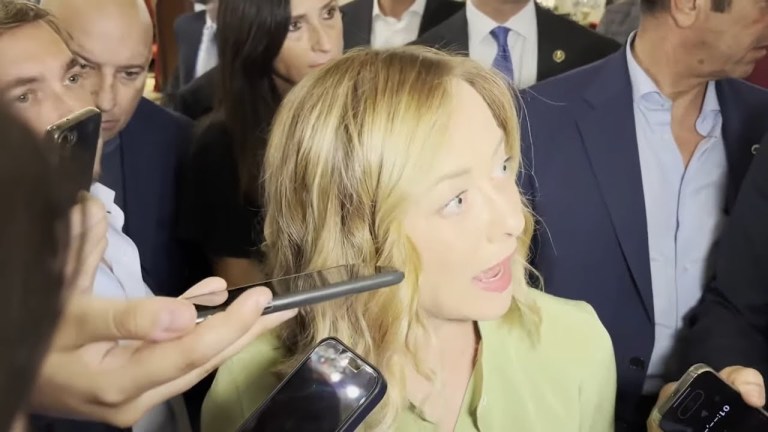 DICHIARAZIONI DI GIORGIA MELONI DA WASHINGTON DICHIARAZIONI DI GIORGIA MELONI DA WASHINGTON