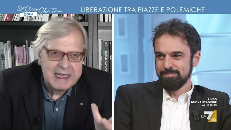 Dino Giarrusso a Vittorio Sgarbi: “Perché La Russa non butta nel cesso il busto di … Dino Giarrusso a Vittorio Sgarbi: “Perché La Russa non butta nel cesso il busto di …