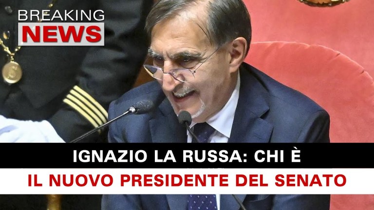 Ignazio La Russa: Chi è Il Nuovo Presidente Del Senato! Ignazio La Russa: Chi è Il Nuovo Presidente Del Senato!