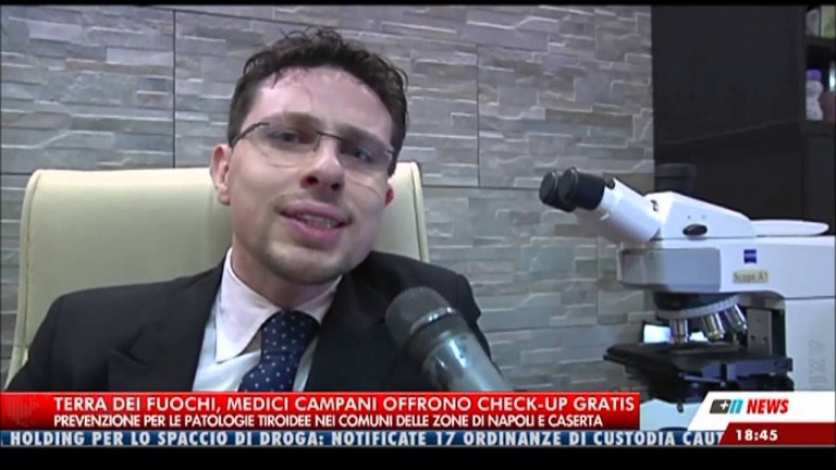 TG “+enne” – DG MEDICAL (Dr. DANIELE GRUMIRO) – COMUNE DI NAPOLI – TERRA DEI FUOCHI E TIROIDE TG “+enne” – DG MEDICAL (Dr. DANIELE GRUMIRO) – COMUNE DI NAPOLI – TERRA DEI FUOCHI E TIROIDE