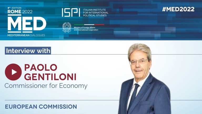 Paolo Gentiloni | Unity, Solidarity, and Ambition: how the UE will, overcome the crisis – #MED22 Paolo Gentiloni | Unity, Solidarity, and Ambition: how the UE will, overcome the crisis – #MED22