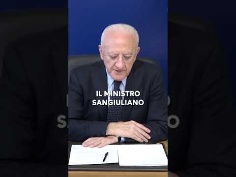 DE LUCA: “SANGIULIANO, I FISCHI TRASFORMATI IN APPLAUSI” DE LUCA: “SANGIULIANO, I FISCHI TRASFORMATI IN APPLAUSI”
