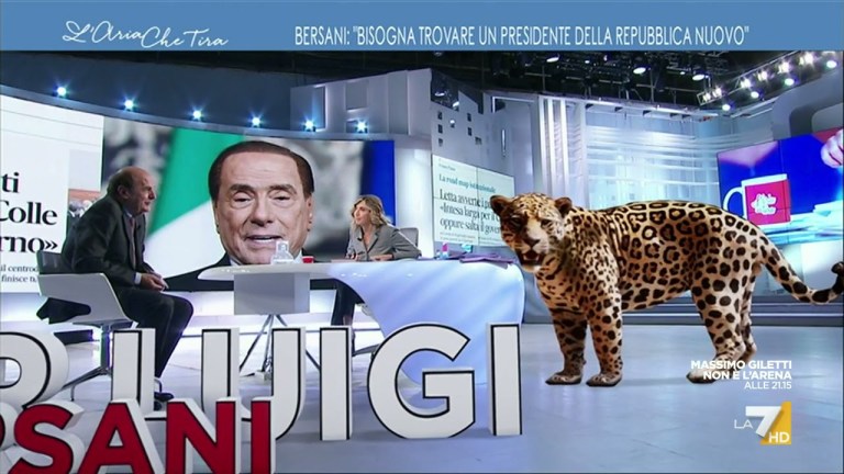 Myrta Merlino a Pier Luigi Bersani: “Berlusconi finisce al Quirinale? Altro che giaguaro … Myrta Merlino a Pier Luigi Bersani: “Berlusconi finisce al Quirinale? Altro che giaguaro …