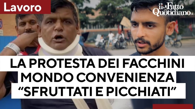 Mondo Convenienza, la protesta dei facchini si estende a Bologna: “Noi aggrediti al sit-in” Mondo Convenienza, la protesta dei facchini si estende a Bologna: “Noi aggrediti al sit-in”