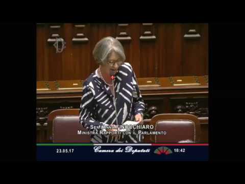 Anna Finocchiaro ricorda Giovanni Falcone Anna Finocchiaro ricorda Giovanni Falcone