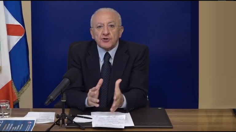 Campania – De Luca: “Le decisioni forti vanno prese adesso” (16.10.20) Campania – De Luca: “Le decisioni forti vanno prese adesso” (16.10.20)