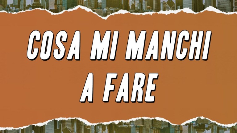 Calcutta – Cosa mi manchi a fare (Testo) Calcutta – Cosa mi manchi a fare (Testo)