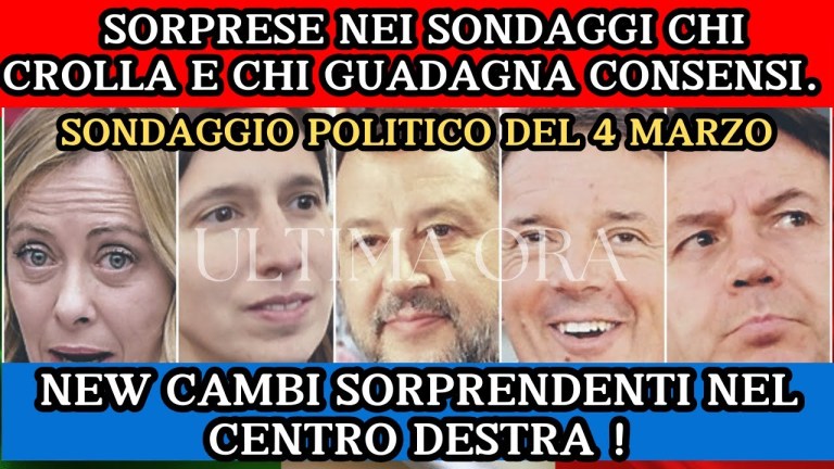 POLITICA 2025: CHI DOMINA IL PANORAMA ITALIANO? I RISULTATI DEL NUOVO SONDAGGIO! POLITICA 2025: CHI DOMINA IL PANORAMA ITALIANO? I RISULTATI DEL NUOVO SONDAGGIO!