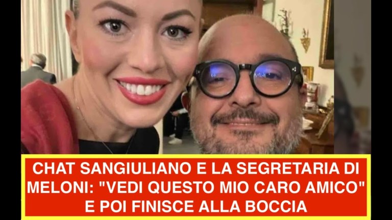 CHAT SANGIULIANO E LA SEGRETARIA DI MELONI: “VEDI QUESTO MIO CARO AMICO” E POI FINISCE ALLA BOCCIA CHAT SANGIULIANO E LA SEGRETARIA DI MELONI: “VEDI QUESTO MIO CARO AMICO” E POI FINISCE ALLA BOCCIA