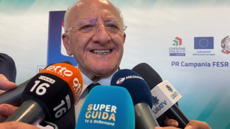 Intervista a Vincenzo De Luca al Giffoni Film Festival 2024 Intervista a Vincenzo De Luca al Giffoni Film Festival 2024