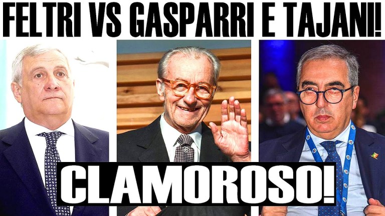 VITTORIO FELTRI CONTRO GASPARRI “FAI SCHIFO E DI TAJANI ME NE SBATTO!” VITTORIO FELTRI CONTRO GASPARRI “FAI SCHIFO E DI TAJANI ME NE SBATTO!”