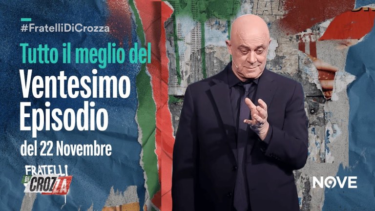 Il meglio del ventesimo episodio del 22 novembre di Fratelli di Crozza Il meglio del ventesimo episodio del 22 novembre di Fratelli di Crozza
