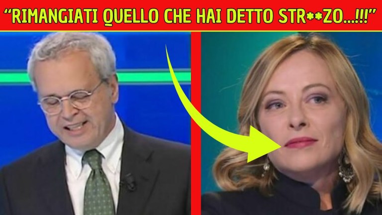 GIORGIA MELONI SPACCA MENTANA E LA7 IN DIRETTA: ‘NON PRENDO ORDINI DA NESSUNO! GIORGIA MELONI SPACCA MENTANA E LA7 IN DIRETTA: ‘NON PRENDO ORDINI DA NESSUNO!